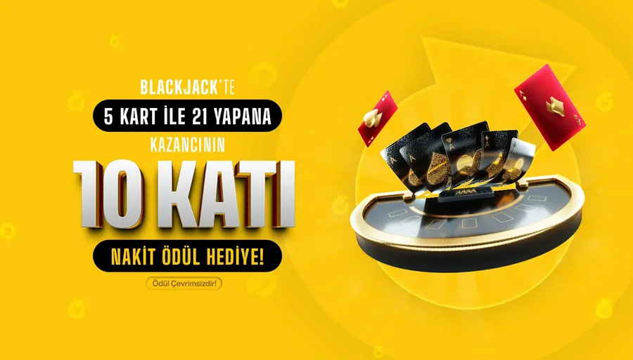 Betsmove 5 Kart ile 21 Yapana 10 Katı Çevrimsiz Nakit Hediye