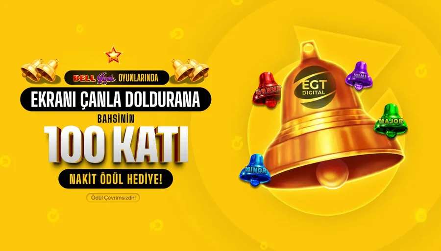Betsmove Çanları Yakala, Bahsinin 100 Katı Hediye