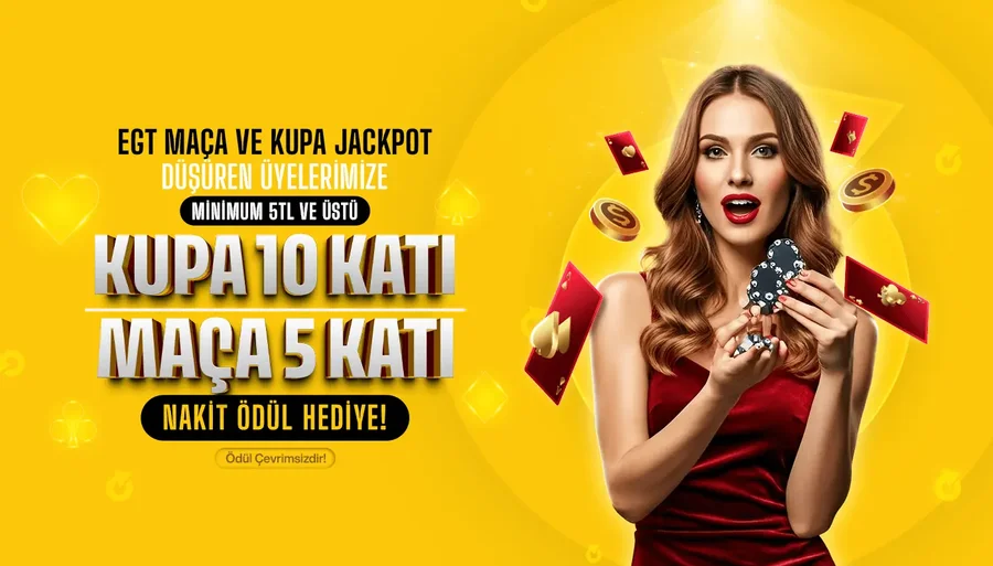 Jackpot Kazançlarınıza Nakit Hediye