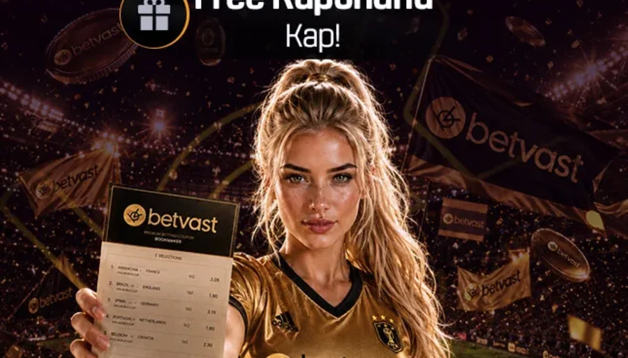 Betvast 5 Bahis Yap, Free Kuponunu Kap!