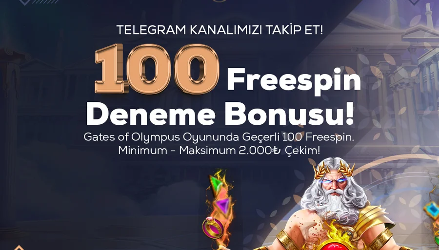 Betvino 100 FreeSpin Telegram Bonusu