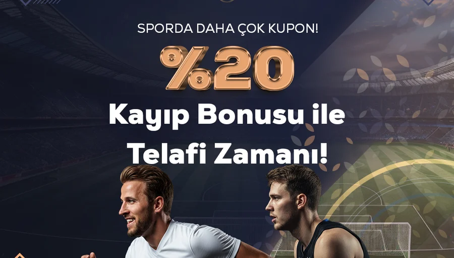 %20 Çevrimsiz Spor Kayıp Bonusu