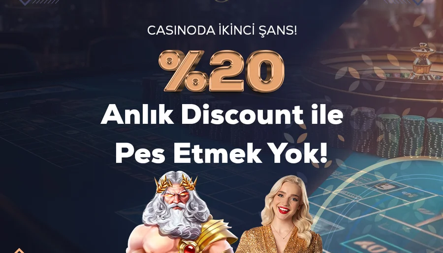 %20 Çevrimsiz Casino Kayıp Bonusu