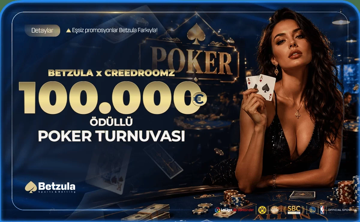 100.000€ ÖDÜLLÜ POKER TURNUVASI