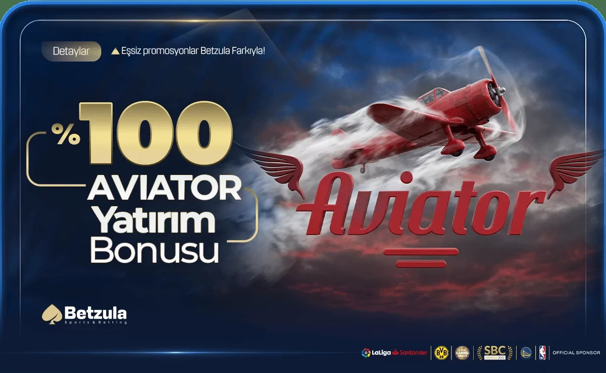 %100 AVIATÖR YATIRIM BONUSU !