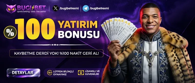 %100 YATIRIM BONUSU