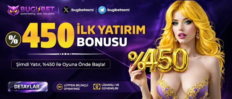%450 İLK YATIRIM BONUSU