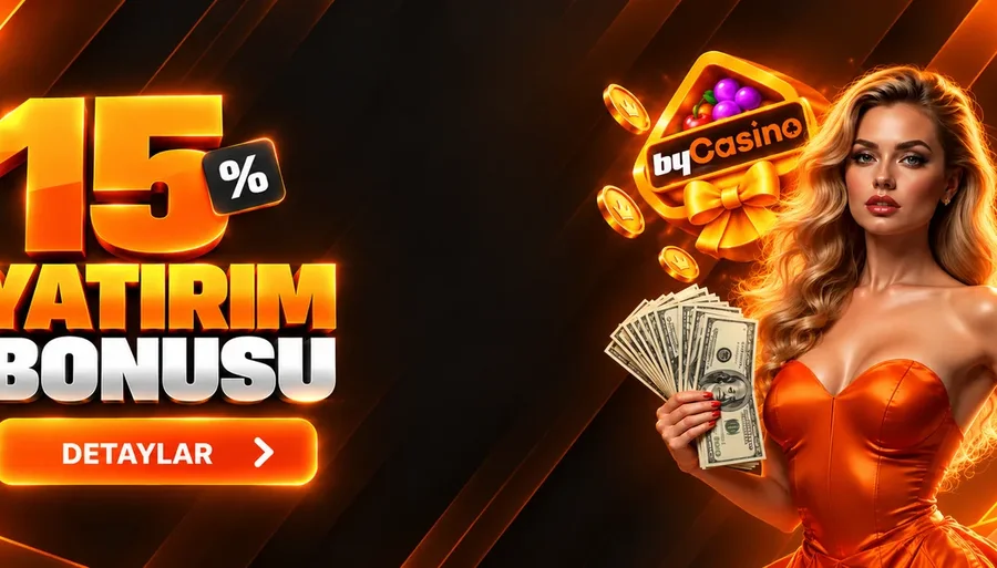 Bycasino %15 Yatırım Bonusu