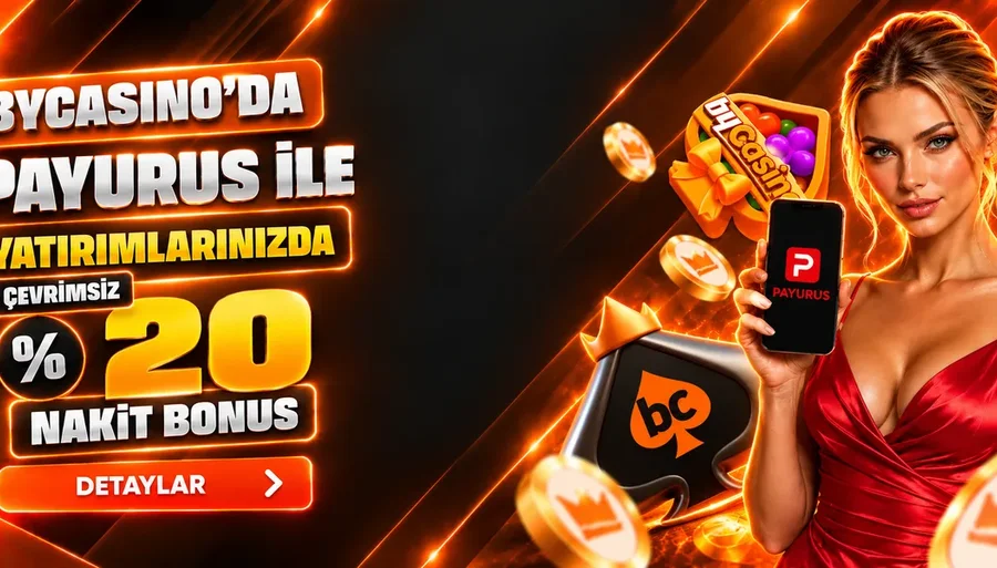 Payurus Özel %20 Nakit Bonus Hediye