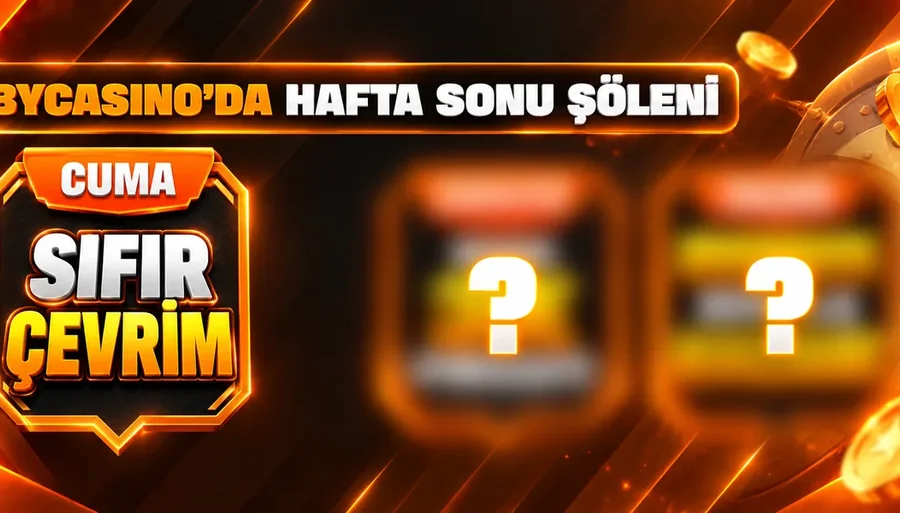 Bycasino Cuma'ya Özel Çevrimsiz Bonus