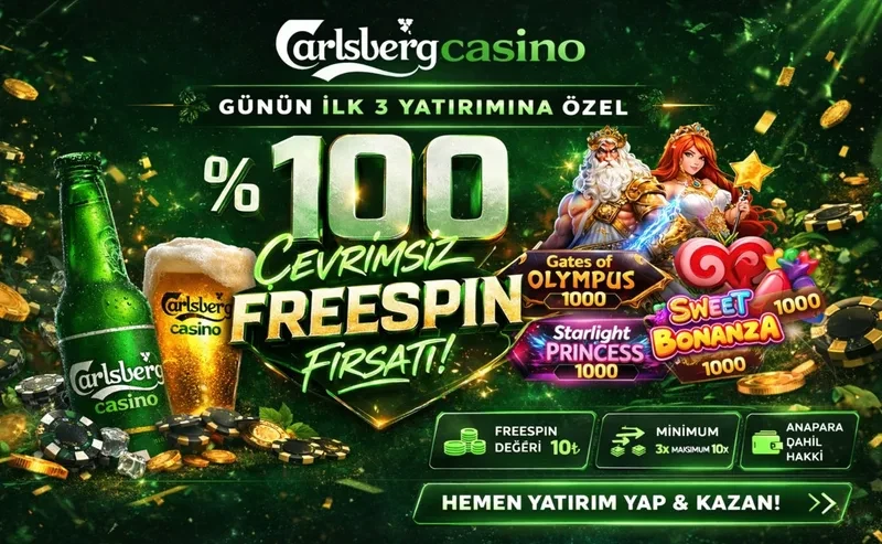 Carlsberg %100 Freespin