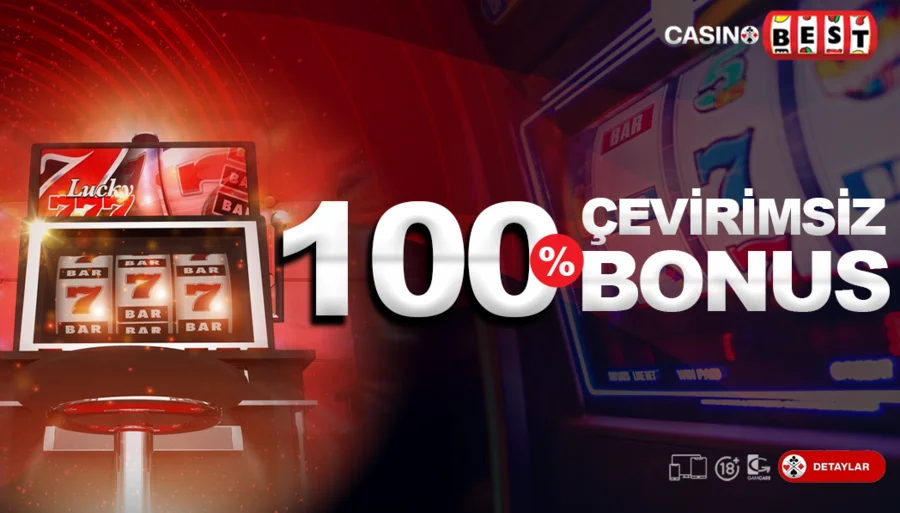 Casinobest %100 Çevrimsiz Bonus