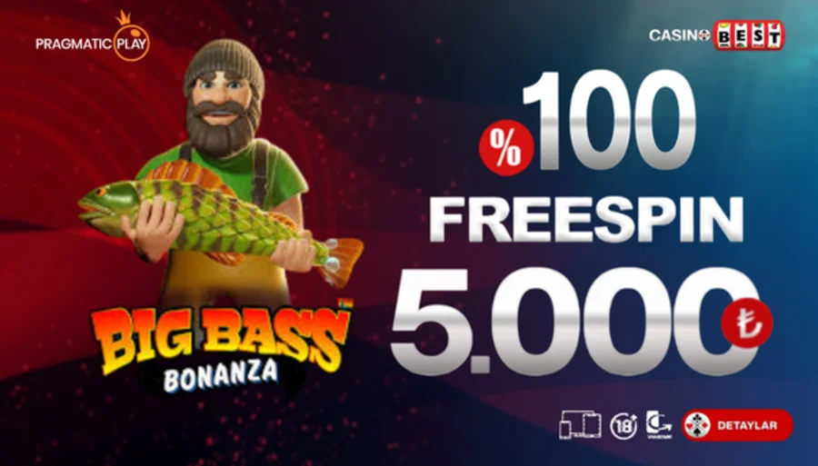 Big Bass Bonanza %100 5000 TL Freespin