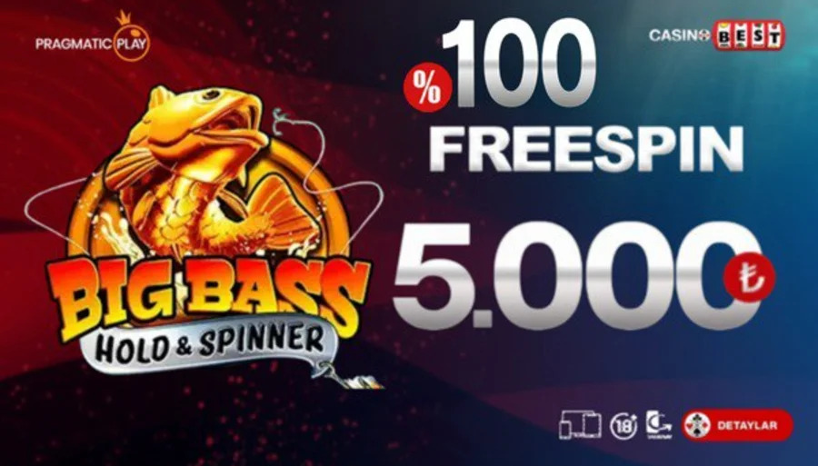 Big Bass Hold & Spinner %100 5000 TL Freespin