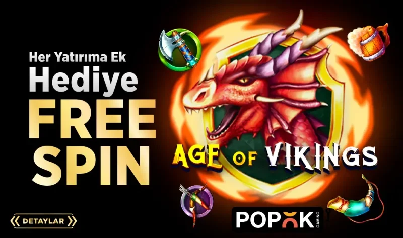 HER YATIRIMA EK HEDİYE FREESPIN