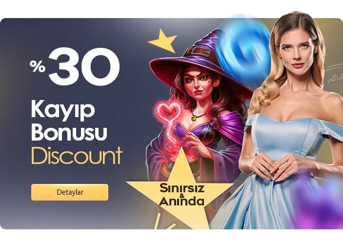 %30 SABİT ANINDA KAYIP BONUSU (SINIRSIZ)