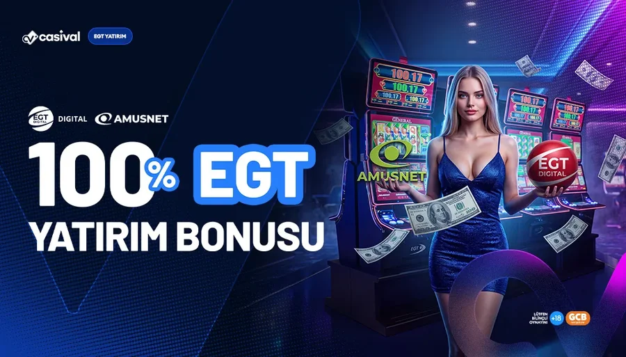 %100 EGT & Amusnet Bonusu