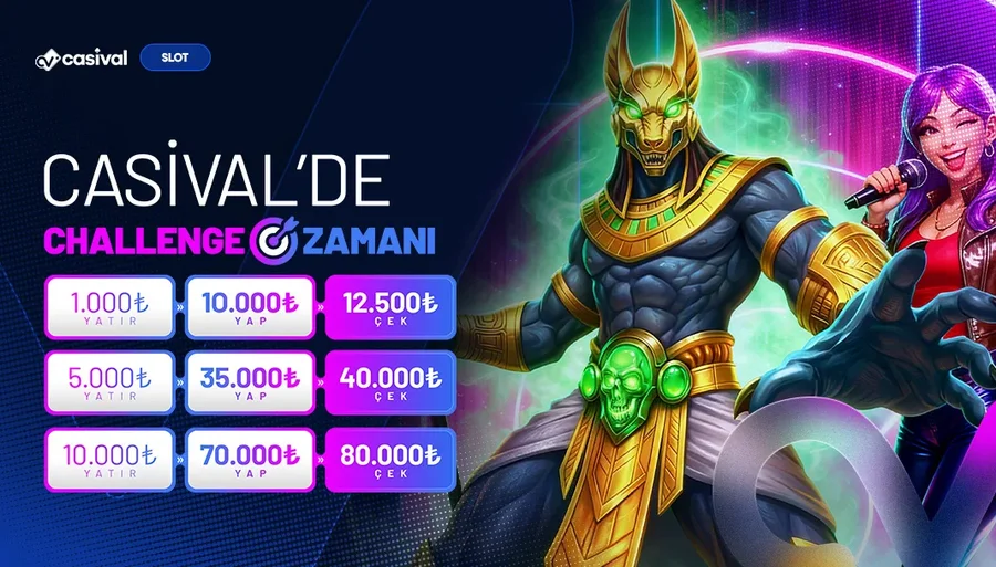 Casival'de Challenge Zamanı