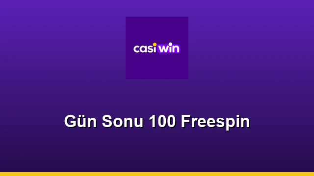 Gun Sonu 100 FS