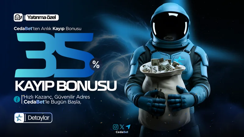 %35 Anlık Kayıp Bonusu
