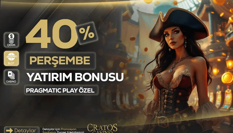 %40 Perşembe Yatırım Bonusu - Pragmatic Play