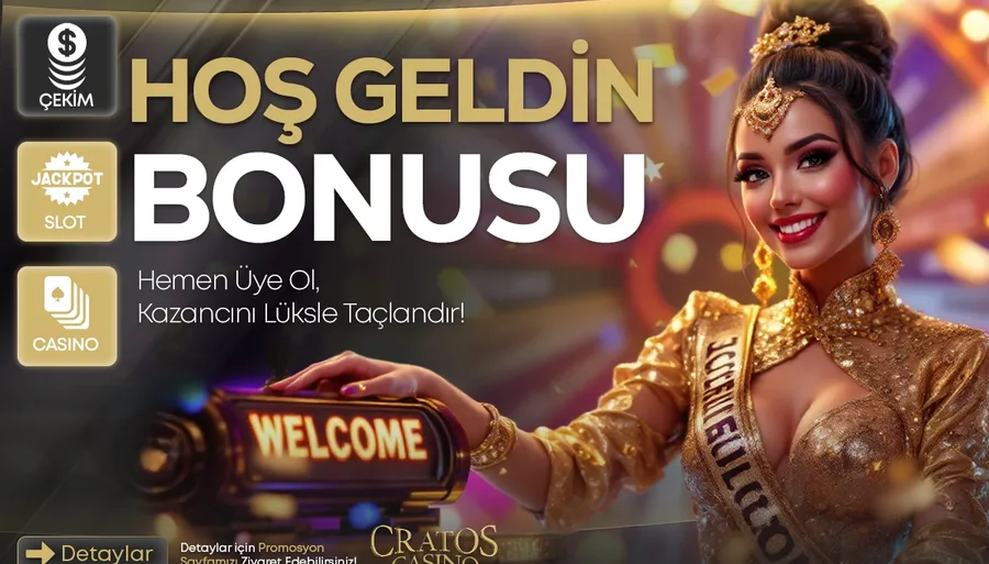 Cratoscasino Casino Hoşgeldin Bonusu