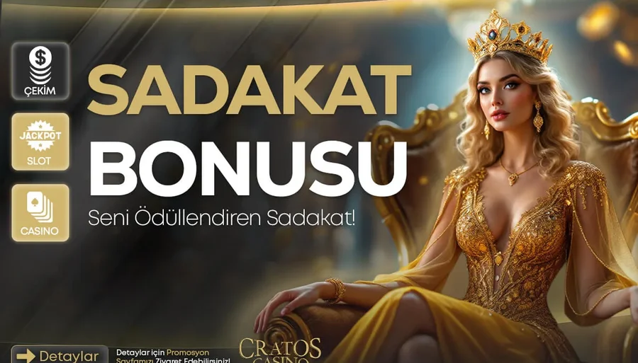 Cratos Casino Sadakat Bonusu