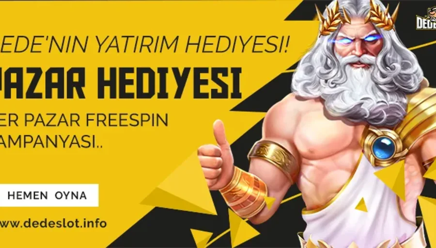 Pazar Freespin Hediyesi