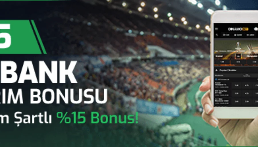 %15 Çevrim Şartlı Cepbank Bonusu