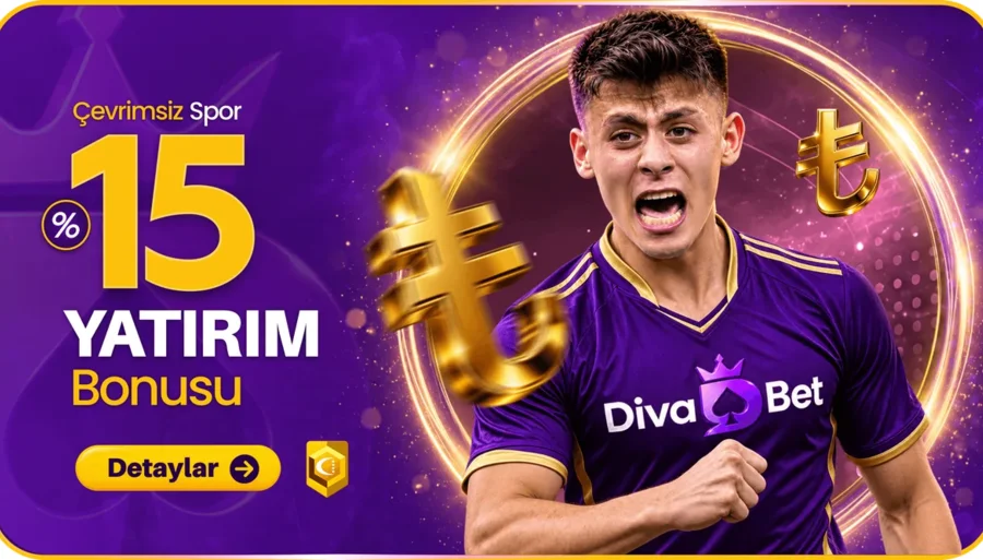 %15 Çevrimsiz Spor Yatırım Bonusu