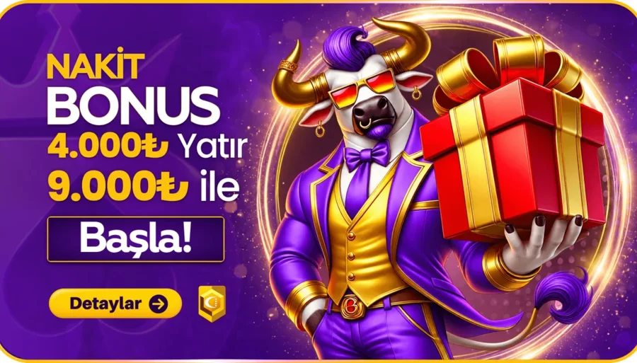 4000 ₺ Yatır 9000 ₺ İle Başla !