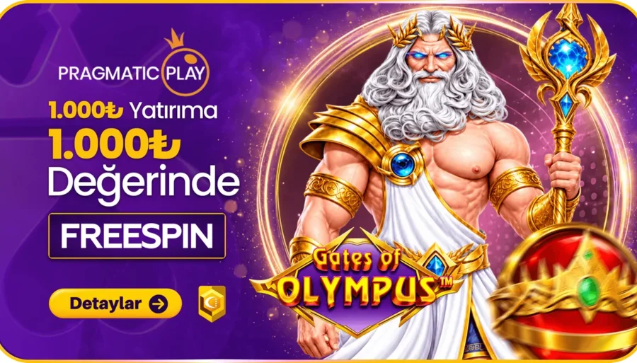 Gates Of Olympus 1000 ₺ Değerinde Freespın