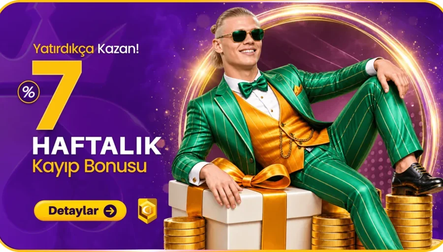 Haftalık %7 Kayıp Bonusu