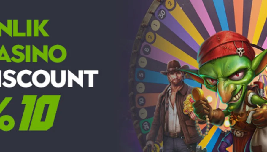 Canlı Casino ve Casino’da Günlük %10 Anlık Discount
