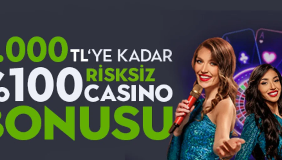 Yeni Üyelere Özel %100 Risksiz Casino 2.000 TL