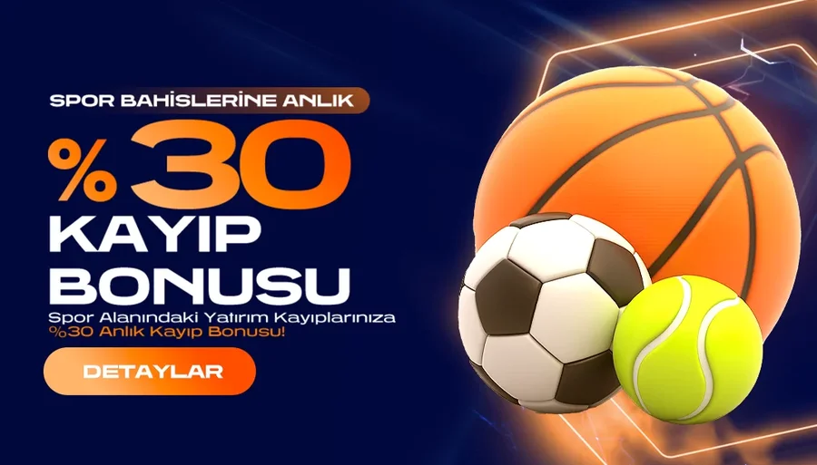 %30 Spor Kayıp Bonusu