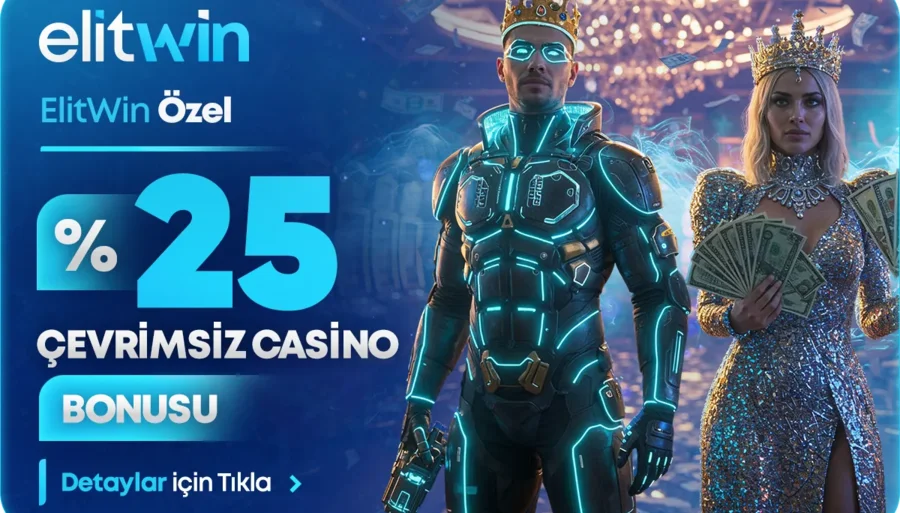 %25 Çevrimsiz Casino Bonusu