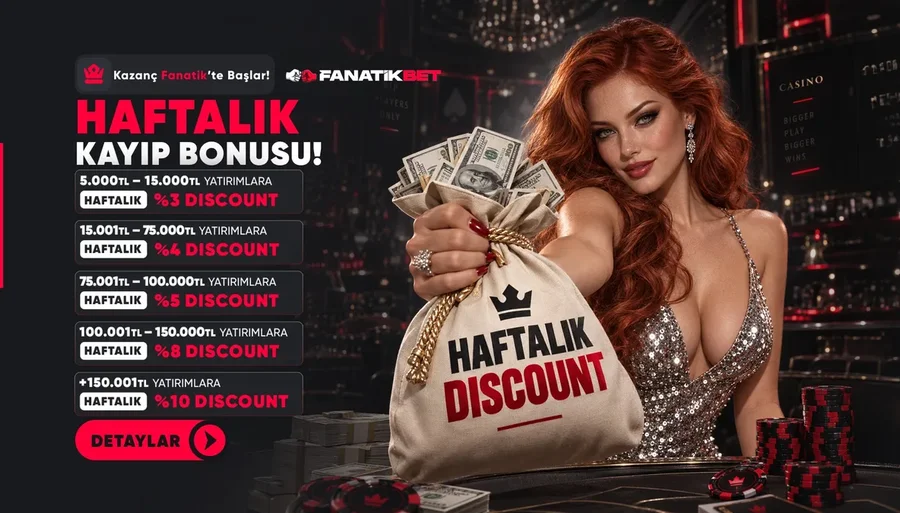 %10 Haftalık Kayıp Bonus
