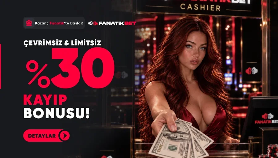 %30 Çevrimsiz Limitsiz Kayıp Bonusu