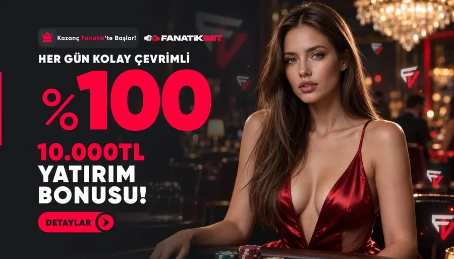 HER GÜN %100 10.000 TL Kolay Çevrimli Yatırım Bonusu