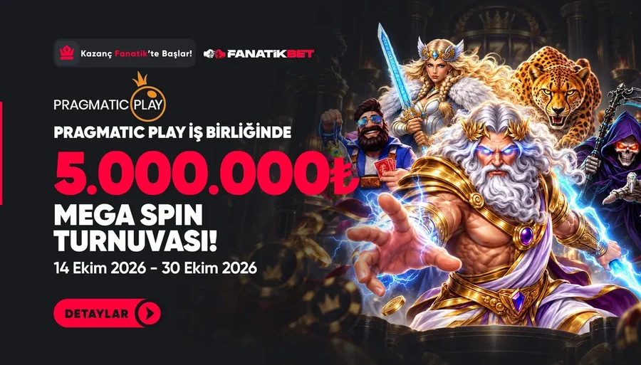 Fanatikbet Pragmatic Play Mega Spin Turnuvası