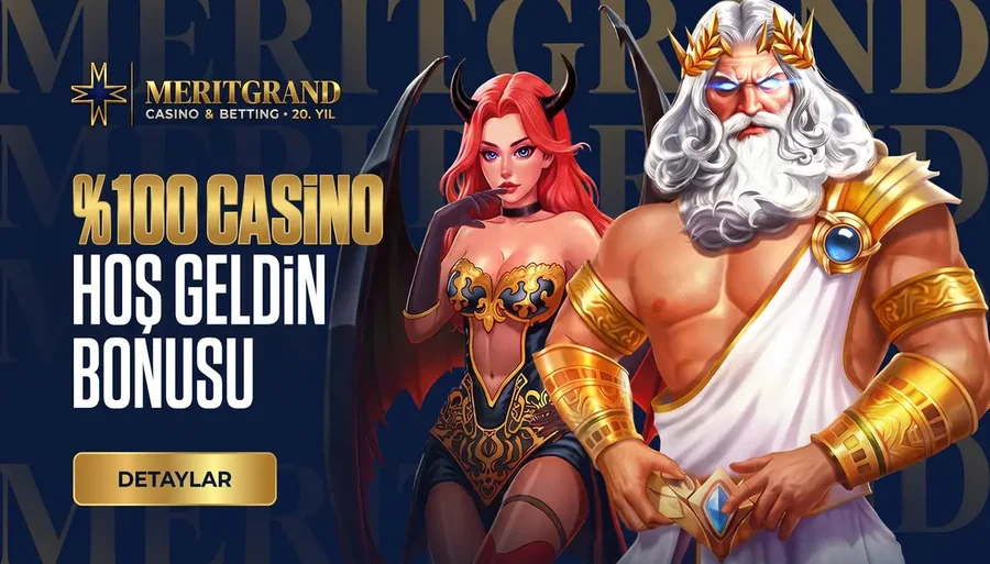 %100 Casino Hoş Geldin Bonusu