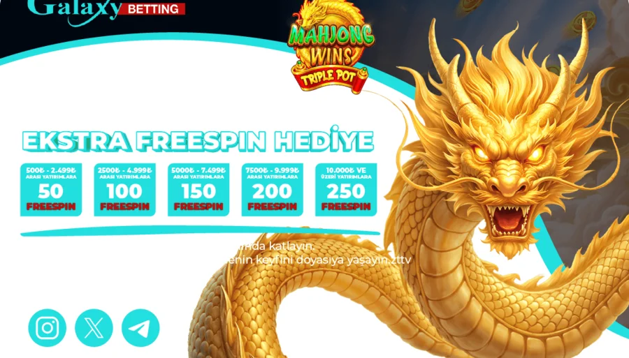 Yatırıma Özel Hediye Freespin