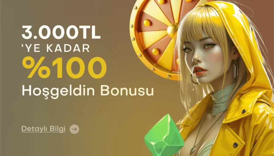 %100 Hoşgeldin Bonusu