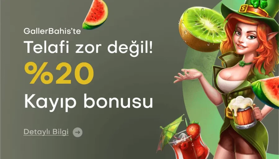 Gallerbahis %20 Kayıp Bonusu