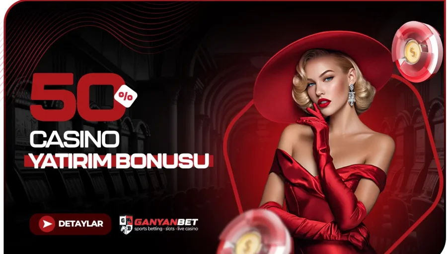 %50 Casino Yatırım Bonusu