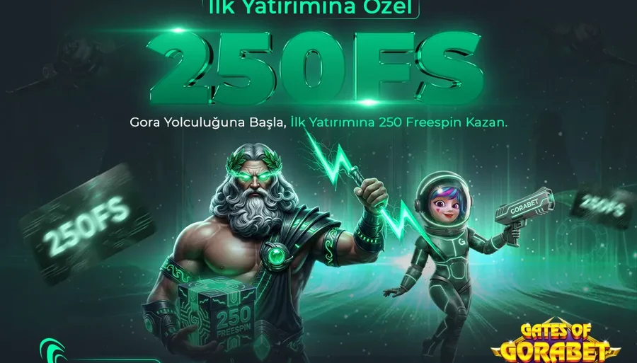İlk Yatırıma Özel 250 Freespin