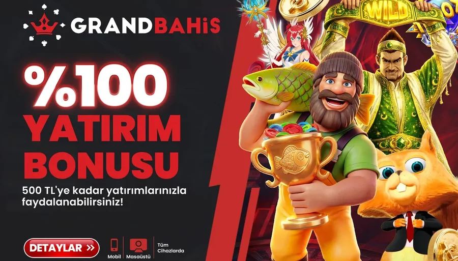%100 YATIRIM BONUSU!