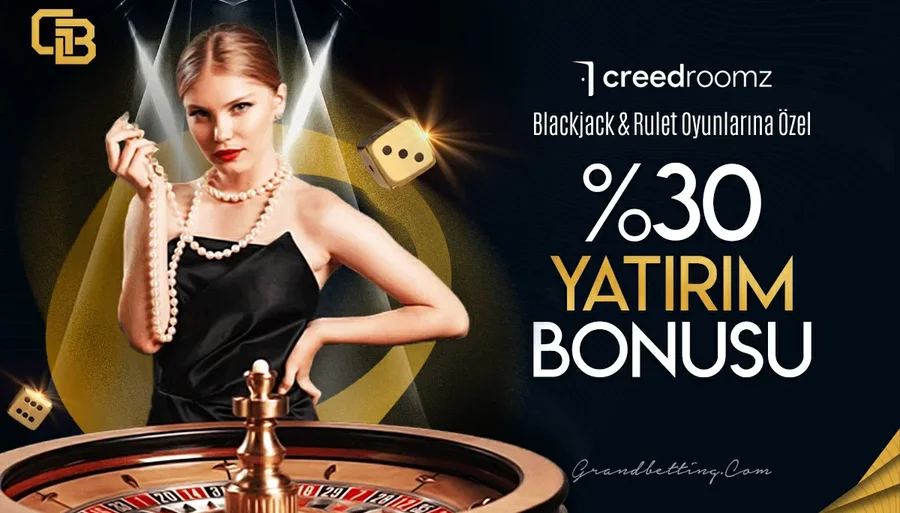 %30 CreedRoomz Yatırım Bonusu