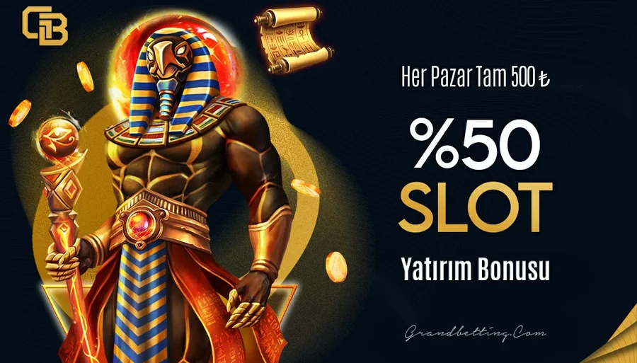 %50 Pazar Slot Yatırım Bonusu